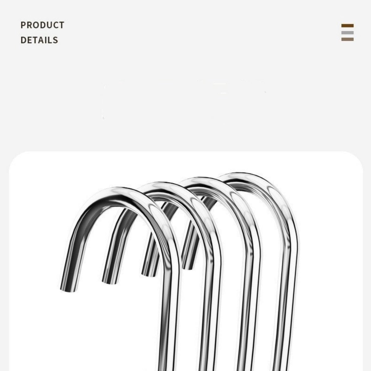 10-pack - Non-slip - Space-saving - Storage rack - Wardrobe belt/scarf hooks - Suitable for displaying hats, V1188-ZXY-10478
