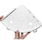 Triangular Shelf - Storage Rack - Bathroom Corner Shelf Triangular Handle Wall Mounting Bracket - Suitable V1188-ZXY-10479