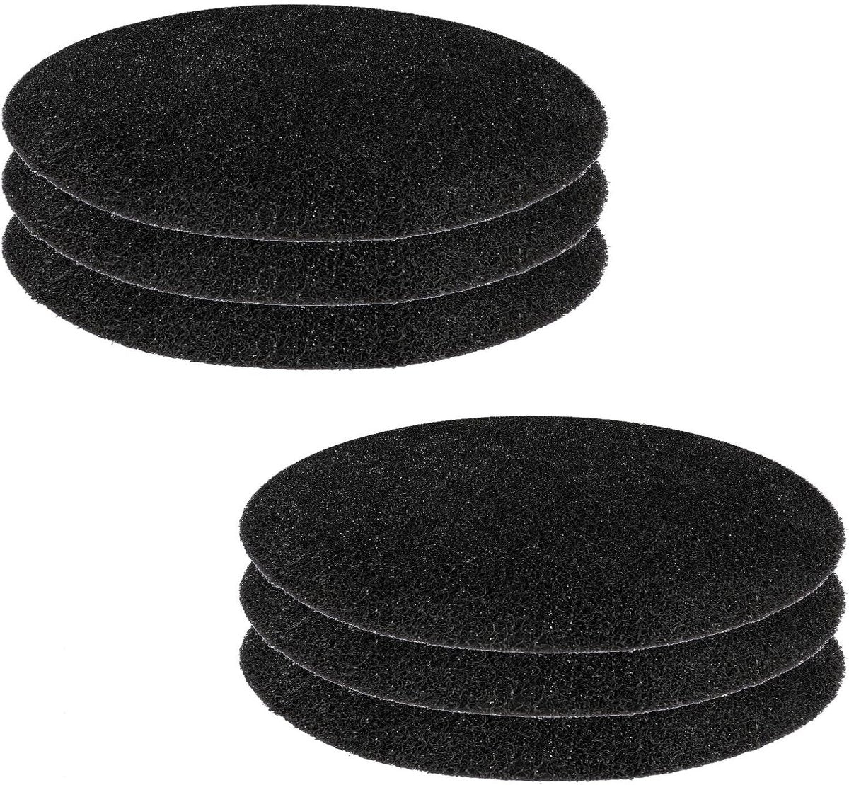 Kitchen Compost Bin Filters - 6-Pack Replacement Countertop Compost Bin Filters - Round 6.7 Inches V1188-ZXY-10485