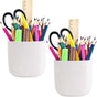 Pencil Holder - Self-Adhesive Wall Pencil Holder - Highlighter - Writing Tool Organizer - Storage - V1188-ZXY-10487