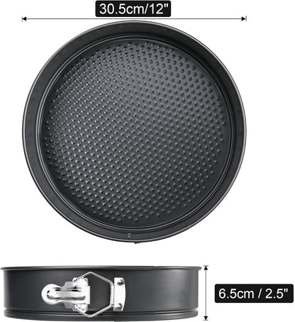 Nonstick Cheesecake Pan - Removable Bottom, Large Cake Pan - Great for Christmas and Birthdays - 12 Inches V1188-ZXY-10514