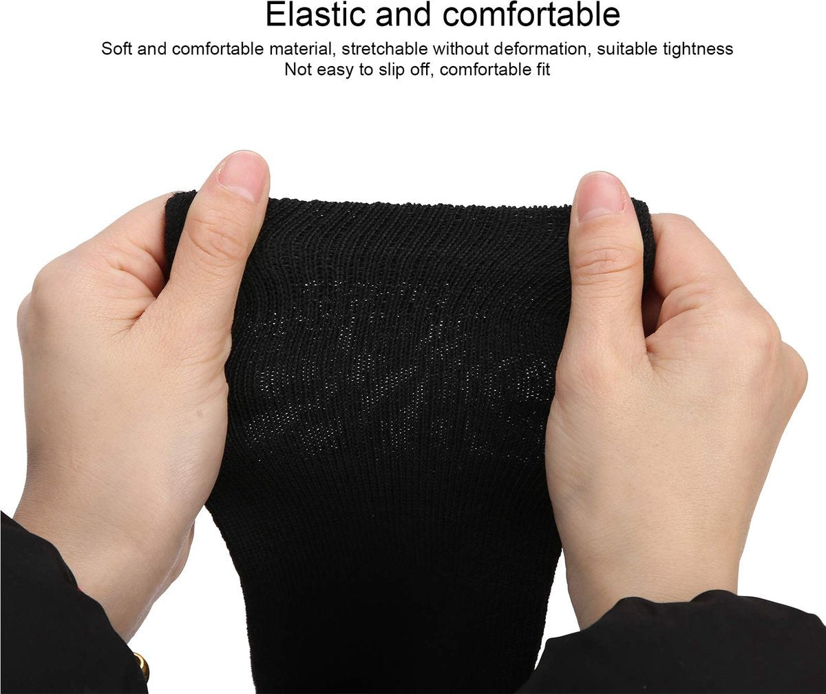 Socks - Pack of 5 pairs - Split Toe Socks - Breathable - Men's Socks - Sports Socks (Black) V1188-ZXY-10521