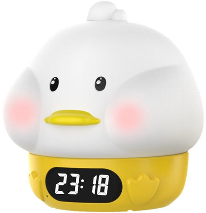 Night Light for Kids - Duck-Shaped Night Light - Temperature Display - RGB Color Change - Wake-Up Timer - V1188-ZXY-10522