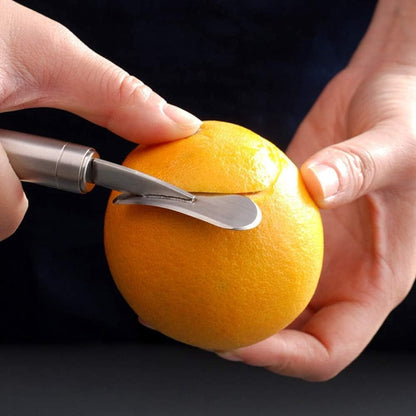 Orange Peeler - Stainless Steel Slicer - Paring Knife - Fruit Tools - Kitchen Gadgets V1188-ZXY-10531