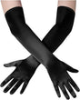 Women's Gloves - Suitable for Weddings, Tea Parties, Cosplay, and Outfit Coordination - Black V1188-ZXY-10547