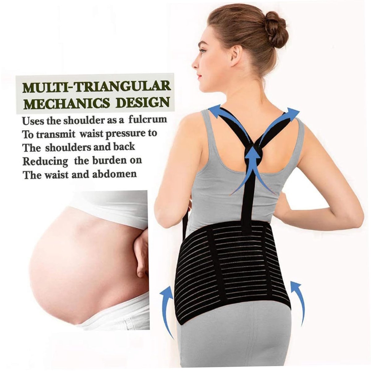 Belly Support - Pregnancy - Black XL V1188-ZXY-10552