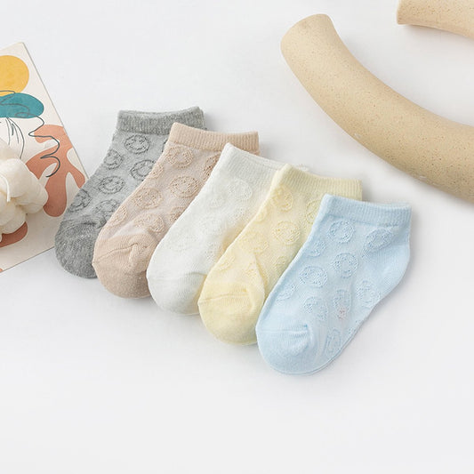 Baby socks - (5 pairs) - Socks - Children's socks - 100% cotton baby socks - Suitable for toddlers and V1188-ZXY-10554