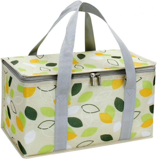 Large Cooler Bag - Picnic Cooler Bag, Lunch Bag - Lined - Keep Warm or Cold - Insulated Cooler Bag for V1188-ZXY-10558
