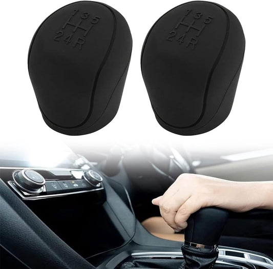 Transmission Lever Cover - Car Gear Shift Knob Cover - Car Gear Shift Knob Protective Cover - Car Round Soft V1188-ZXY-10561