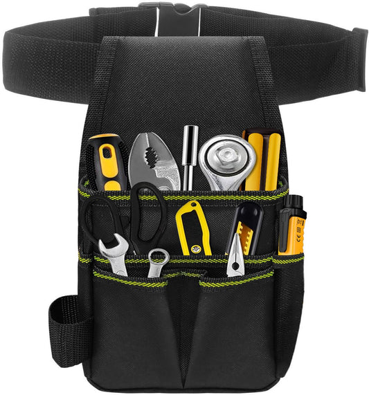 Tool Bag - Hardware Tool Bag - Hardware Storage Bag - Waist Bag - Small Oxford Canvas Tool Bag - with V1188-ZXY-10571