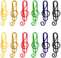 Paperclips - Note Shape - Metal Paperclips - Office Supplies - Folders - Writing Instruments - 100 Pieces V1188-ZXY-10573
