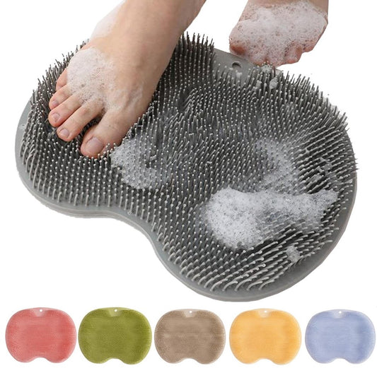Shower Mat - Non-Slip Bath Mat - Foot Cleansing Pad, Back Scrub Pad, Exfoliating Bath Scrub Pad, Non-Slip V1188-ZXY-10575