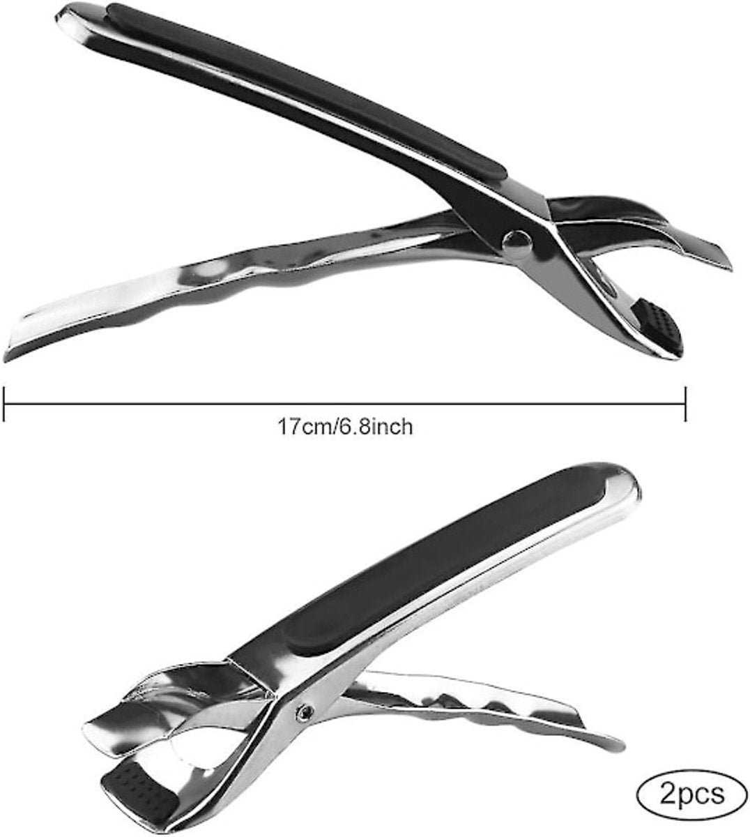 Anti-burn clip - two-piece plate clip - insulation material for the air fryer handle V1188-ZXY-10578