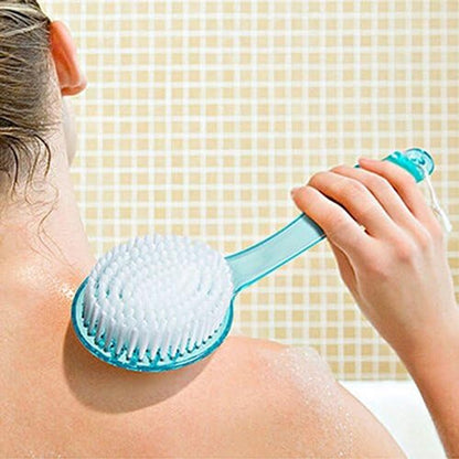 1 piece - Long handle - Household bath brush - Back brush (blue) V1188-ZXY-10608