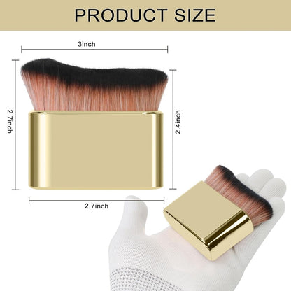 Foundation Makeup Brush - Portable Makeup Brush (Gold) V1188-ZXY-10622