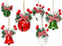 Christmas Bells - 6 - Christmas Tree Decorations - Metal Bells - Christmas Decorations - DIY Metal Bell V1188-ZXY-10633