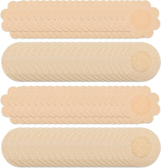 80 Invisible Nipple Shields - Disposable Nipple Shields - Nipple Shields for Women - Breathable Breast V1188-ZXY-10670