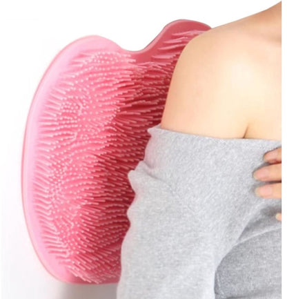 Bathroom Scrubber Mat - Non-Slip Silicone Massage Mat - Shower Back Scrubber - Massage Mat with Non-Slip V1188-ZXY-10678