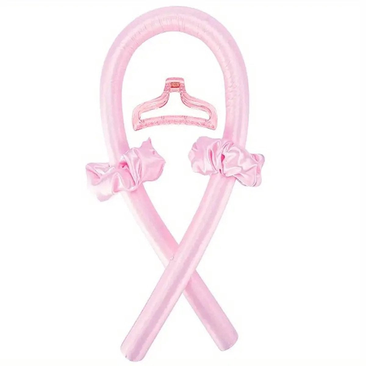 Set of 4 - Heat-Free Curling Iron - Curling Set for Home Use (Pink) V1188-ZXY-10679