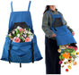Apron Picking Bag - Large Outdoor Picking Bag - Gardening - Harvest Apron with Quick Release - Backpack Tools V1188-ZXY-10690