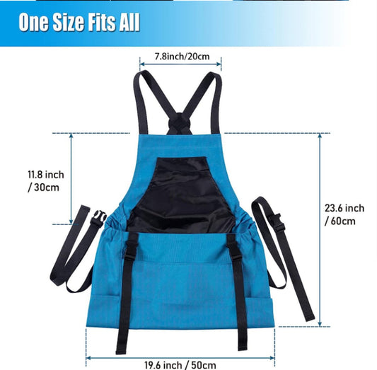 Apron Picking Bag - Large Outdoor Picking Bag - Gardening - Harvest Apron with Quick Release - Backpack Tools V1188-ZXY-10690
