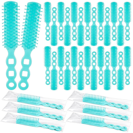 72 pcs Bulk Hair Brushes - Hair Brush Bulk Nylon Brush with Ventilated Hair Brush - For Curly Hair, Wavy V1188-ZXY-10692