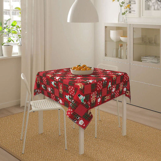 Tablecloth - Square - Round - 60x60 inches - Dining Room - Garden V1188-ZXY-10712