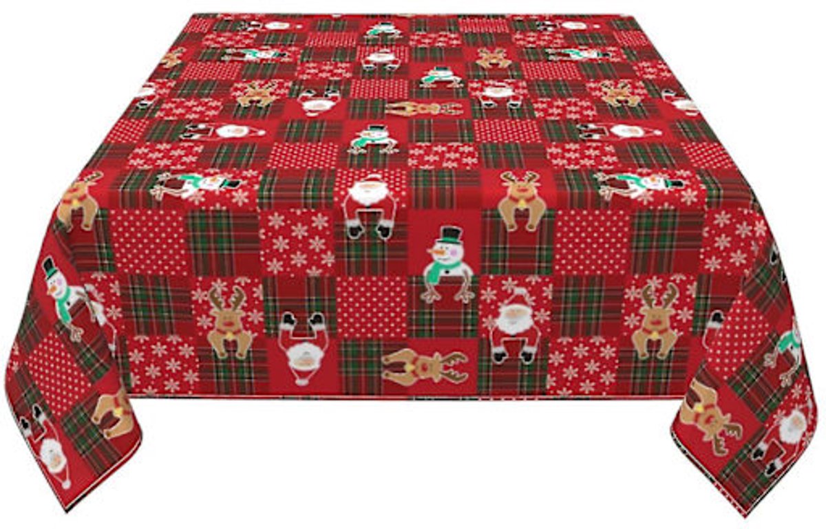 Tablecloth - Square - Round - 60x60 inches - Dining Room - Garden V1188-ZXY-10712