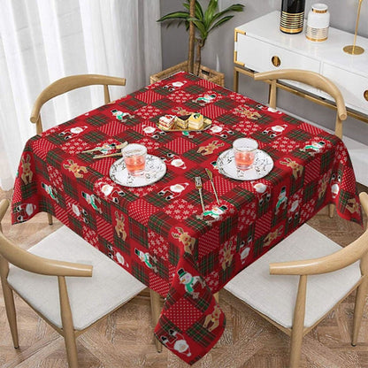 Tablecloth - Square - Round - 60x60 inches - Dining Room - Garden V1188-ZXY-10712