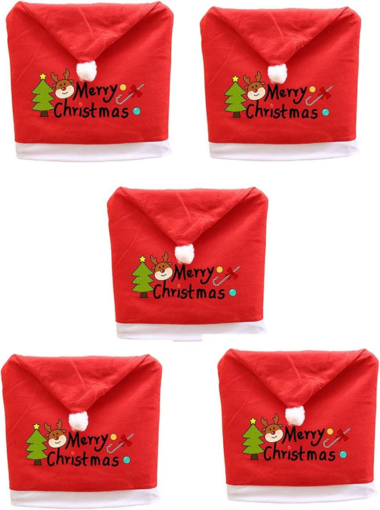 Chair Covers (5 Pieces) - Dining Chair Cover - Sofa Cover - Chair Covers - Christmas Chair Covers - Perfect V1188-ZXY-10724