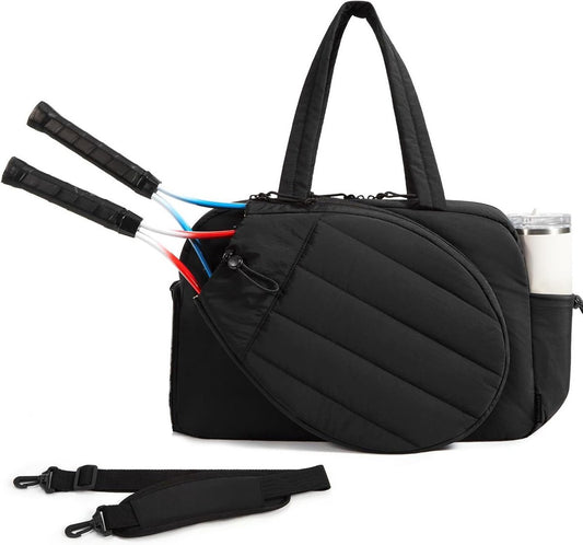 Tennis Bag - Tennis Backpack - 42L with Shoe Compartment - Sports Bag - Waterproof Racket Bag - Protective V1188-ZXY-10725