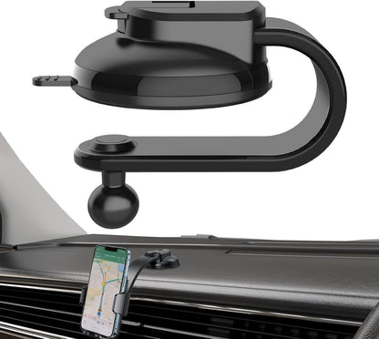 Phone Holder - Universal Base - 360 degrees Rotatable Car Phone Holder - Suitable for cars, trucks, vehicles, V1188-ZXY-10733