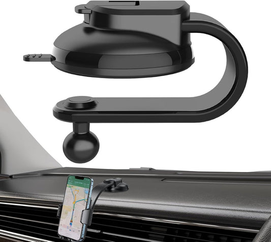 Phone Holder - Universal Base - 360 degrees Rotatable Car Phone Holder - Suitable for cars, trucks, vehicles, V1188-ZXY-10733