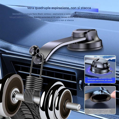 Phone Holder - Universal Base - 360 degrees Rotatable Car Phone Holder - Suitable for cars, trucks, vehicles, V1188-ZXY-10733