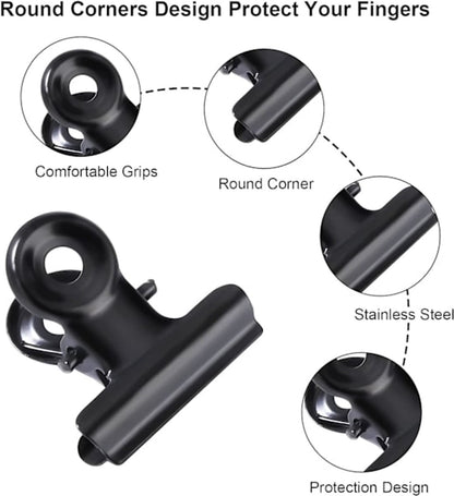 Metal Clip - Office Supplies - Paper - Receipt - Label - Bag - Shop - Office - Reusable V1188-ZXY-10748
