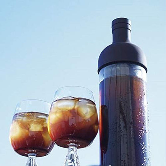 Cold Brew Coffee Pot - 1000 ml Glass Carafe with Infuser - For Iced Coffee & Iced Tea - Easy to Fill and V1188-ZXY-10754