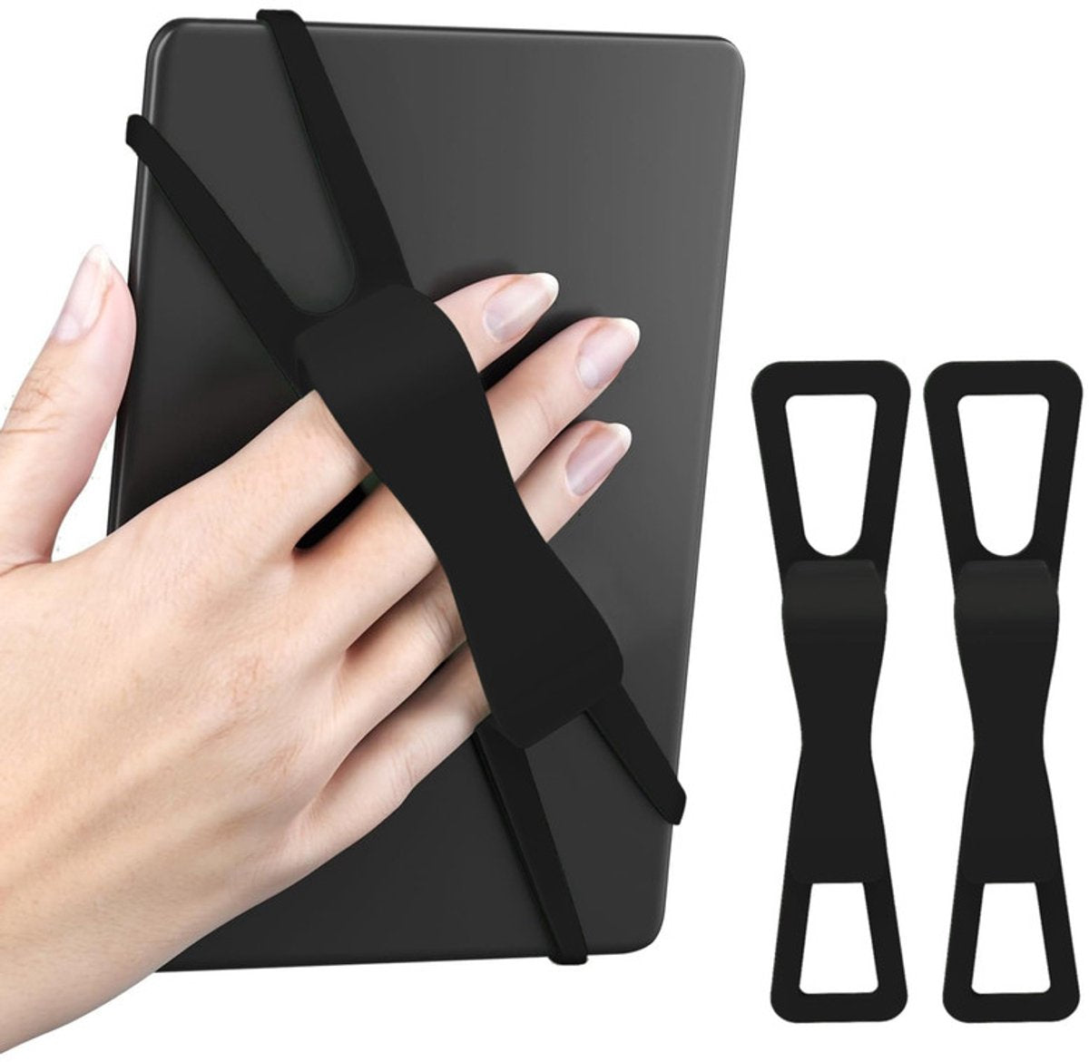 2-Pack Hand Rests for E-Readers & Tablets - Non-Slip & Comfortable to Hold - Suitable for 4.7-8 Inch Screens V1188-ZXY-10757