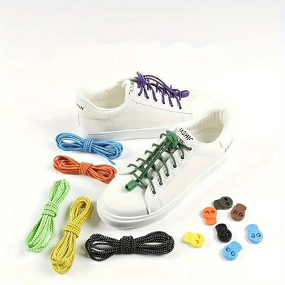 Sneaker Laces 120CM suitable for Sneakers - Elastic laces without a tie - Suitable for students and adults - V1188-ZXY-10762
