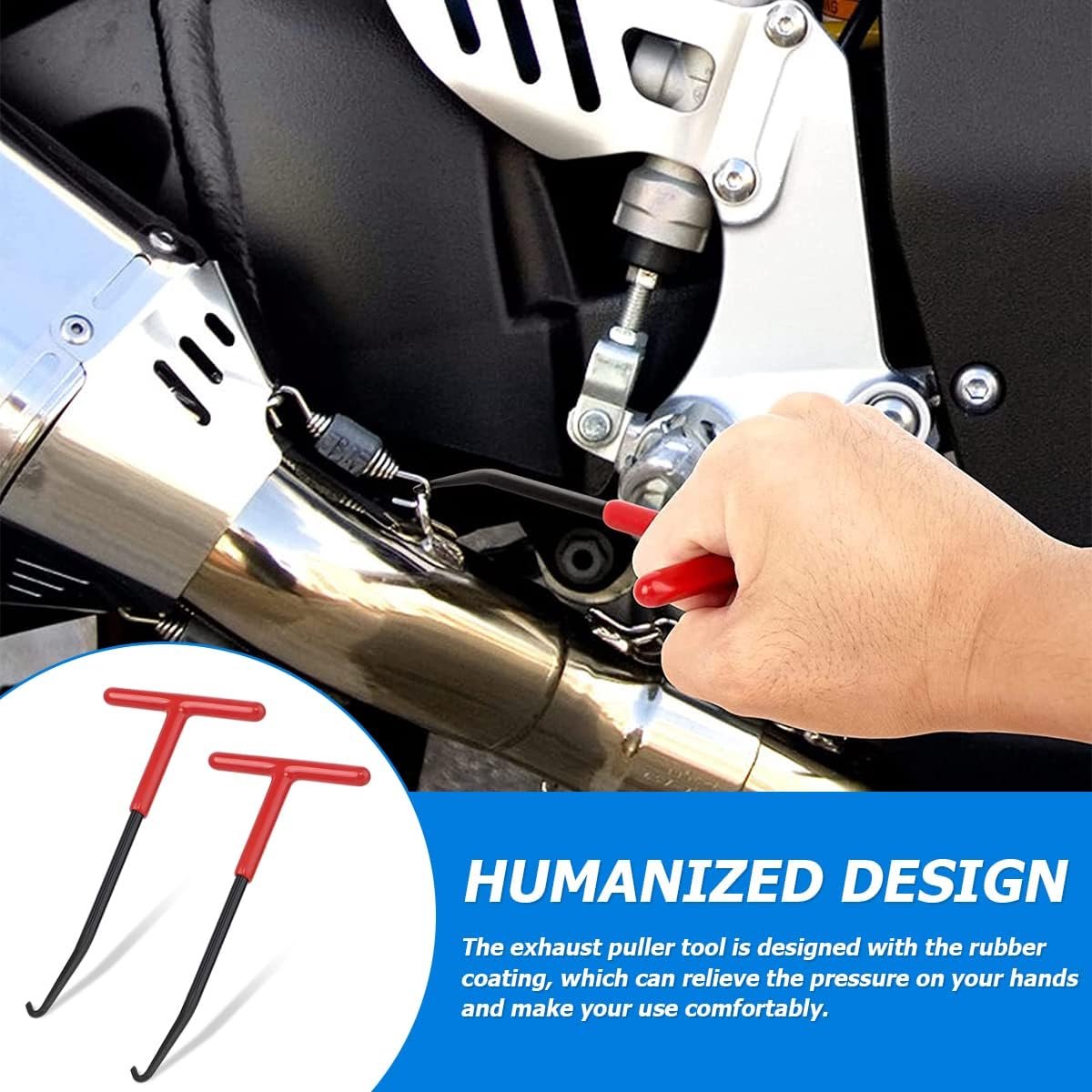 Brake Spring Hook - 2-Piece Set - Exhaust Spring Puller - Motorcycle | Bicycle | Spring Puller - Special V1188-ZXY-10815