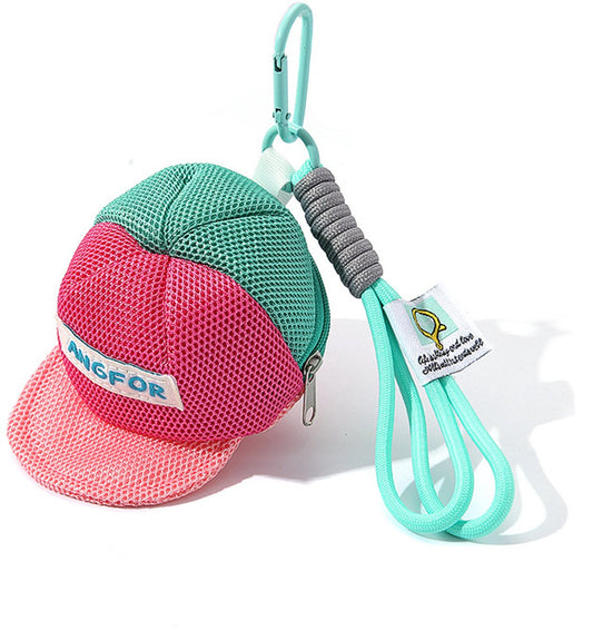 Storage Bag - Dopamine-Colored Mesh Bag - Travel Bag - Wallet - Headphone Bag - Keychain V1188-ZXY-10816