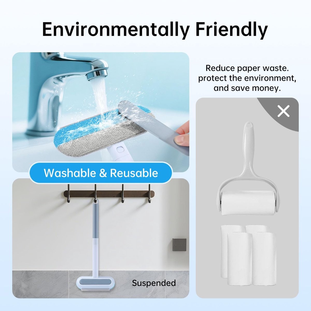 Pet Hair Remover - Manual Lint Brush - Suitable for sofas, cat beds and floors. V1188-ZXY-10817