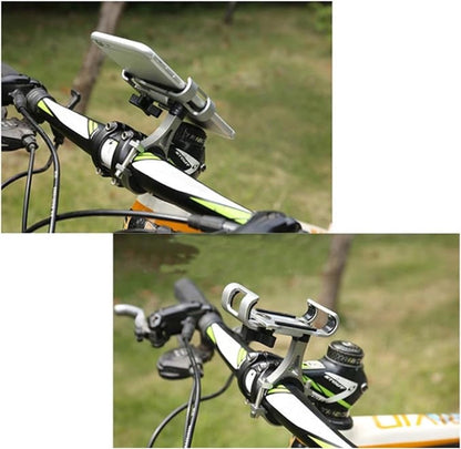 Phone holder for bicycle and motorcycle - Universal phone holder - 360 degrees rotatable and tiltable - V1188-ZXY-10836