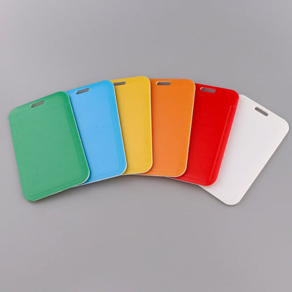 Hard Card Holder - Solid Color - ID - Work ID - Card Holder - Pack of 7 V1188-ZXY-10839