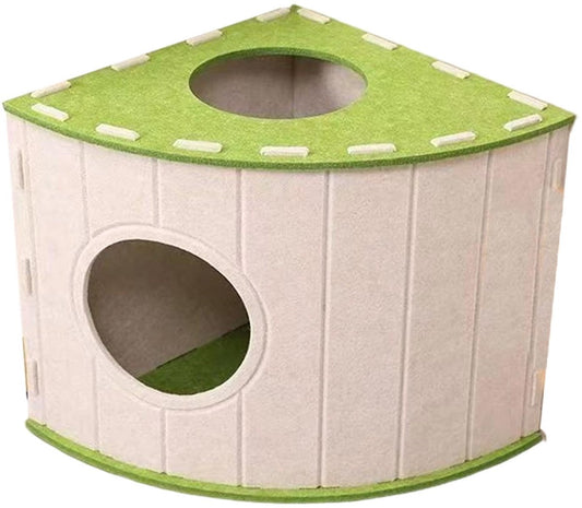 Cat House - Cat Basket - Cat Den - Felt-Shaped Cat Bed - Suitable for All Seasons - Warm | Scratch-Resistant V1188-ZXY-10842