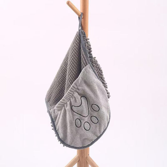 Dog Towel - Quick-drying dog towel - Super absorbent dog towel - Bath towel for dogs - Comfortable paw V1188-ZXY-10843