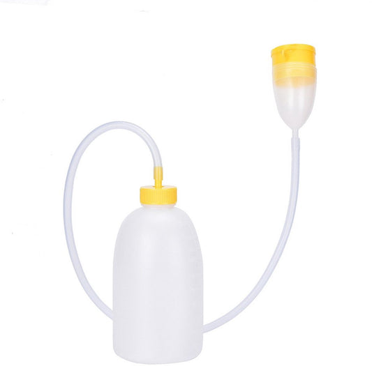 Urinal Men - Pee Bottle Men - Camping Toilet - Plastic - Urinal for Men - Anti-splash Urine Cup - Large V1188-ZXY-10876