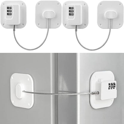 Child Locks - 2-pack refrigerator locks - drawer locks V1188-ZXY-10885