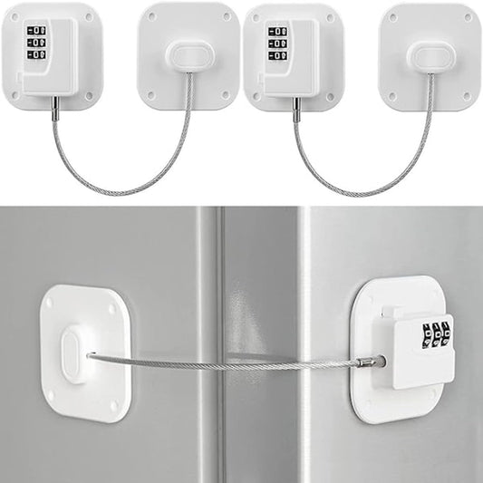 Child Locks - 2-pack refrigerator locks - drawer locks V1188-ZXY-10885
