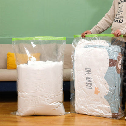 Vacuum Bags for Clothes - Set of 4 - with Manual Inflation Function - 120x100cm V1188-ZXY-10900
