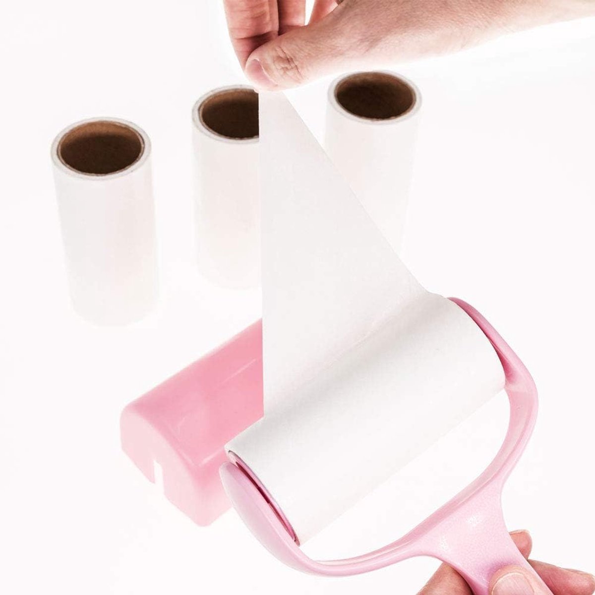 300 Sheet Lint Roller - Pet Hair Remover - Super Sticky Lint Remover Brush - Clothes Cleaner Roller - 1 V1188-ZXY-10905